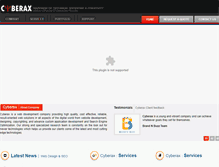 Tablet Screenshot of cyberax.com